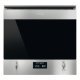 Smeg Cls MP322X1 Micro/Grill Black Gls