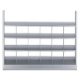 Ventilation Grille Rectangle 367x79mm Plastic Stainless Steel