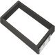 Pull Out Frame Häfele Dresscode For side panel thickness of 16 mm Width B 726 mm for cabinet width 800 mm umber grey RAL 7022
