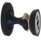 Magnetic Catch for Swing Door for Folding Patio Doors Slido Fold Top hung end folding system Black