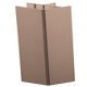 Plinth Connect 146mm 90D/End Anodised Copper