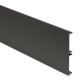 Plinth Panel 145x3000mm Anodised Gph