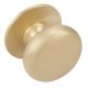 Knob Brass Ø 30-35 mm Delia Ø 35 mm - Brushed brass