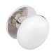 Knob Brass Ø 30-35 mm Delia Ø 30 mm - Polished nickel