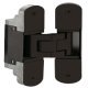 3D Hinge 180° Aluminium Zinc Diecast and Steel Tectus TE 340 3-way continuous adjustment Matt black