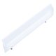 Inset Handle Zinc Alloy Ø 5 mm Lugs Fixing Centres 128 mm Hide Matt white