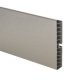 Plinth Panel 147x3000mm PVC/Stainless Steel Silver