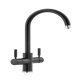 3-in-1 Filter Tap 2.1 litres C-spout Pronteau ProStream PT1104 - Matt black