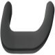 D Pull Handle Zinc Alloy Fixing Centres 64-320 mm Curly Matt black - fixing centres 64 mm