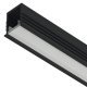Loox5 1103 Profile 3.0m Aluminium/Plastic Opl/Black