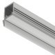 Aluminium Profile for Recess Mounting Loox5 LED Flexible Strip Lights 1105 Length 3000 mm depth 11.5 mm diffuser width 11 mm Silver coloured