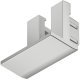 Loox5 1103 Profile Endcaps Rectangle Plastic Silver