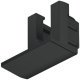 Loox5 1104 Profile Endcaps Rectangle Plastic Black