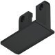 Loox5 1106 Profile Rectangle Endcaps Plastic Black x10