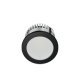 LED Downlight 12 V Ø 65 mm Rated IP20 Loox5 LED 2094 Energy efficiency class: G Black warm white 3000 K