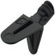 Shelf Support D5mm w Twin Plug Zinc Alloy Black