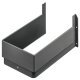 Insert for Waste Trap Cut-Out Matrix Extra SI 0720 Anthracite