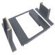 Flexible Hanging Frame for Blum Legrabox Ninka One2Seven Waste Bin System For cabinet width 450 mm Dark grey