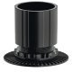 Foot and Shaft Section for Häfele AXILO™ 48 Plinth System Installation height 100 mm adjustment facility 92-120 mm