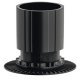 AXILO 48 Plinth Foot/Shaft H120mm Plug