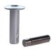 Door Stop Magnetic Concealed Brushed chrome plated