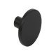 Como Knob Zinc Alloy Matte Black D41x25mm