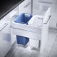 Laundry-Carrier Hailo Built-in depth 528 mm For cabinet width 450 mm 2 x 33 litres
