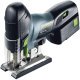 Cordless Pendulum Jigsaw Festool Carvex PSC 420 PSC 420 HPC 4.0 EBI-Plus GB Jigsaw with BP 18 Li 5.2 ASI battery pack TCL 6 rapid charger