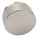 Knob Aluminium Ø 38-50 mm Graf Big Stainless steel effect Ø 50 mm