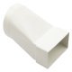 Manrose 100-110mm Rnd-Rect D.Adp PVC Grey