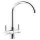 Tap ProPure 4-in-1 Filter with ProBoil 2.1 Litres C-Spout Pronteau Polished chrome - PT1150
