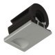 Con Shelf Support D5mm Plug Plastic Grey 7035