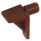 Shelf Support D5mm Groove Plug Plastic Brw