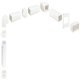 Manrose 125mm Airbrick Duct Set 3m Brw