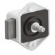 Rim Lock Mini Push-Lock Case Backset 15 mm White