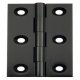 Broad Style Hinge 64x35mm Brass IBMA