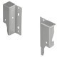 Back Bracket for Häfele Matrix Box S 84 mm Drawer Sides Grey