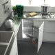 Corner Unit Swing Out Complete Set For cabinet width: 900/1000 mm Chrome wire baskets Right hand