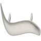 Silas Bar Handle Zinc Alloy Matte Nickel 96mm Fixing Centres