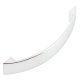 Mitford Pull Handle Zinc Alloy Polished Chrome 128mm Fixing Centres