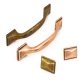 Shapes D Handle Zinc Alloy Antique Brs 128mm Fixing Centres