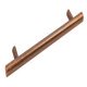 Bartram Bar Handle Steel A.Copper D12mm 160mm Fixing Centres