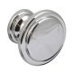 Angus Knob Zinc Alloy Polished Chrome D30x23mm