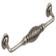 Twister D Pull Handle Zinc Alloy Antique Pew 160mm Fixing Centres