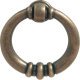 Drop Ring Handle Zinc Alloy Antique Brass D38mm