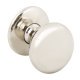 Mayberry Knob Zinc Alloy Polished Nickel D32x36mm