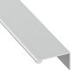 Saane Profile Handle Aluminium Silver 20x43x2500mm