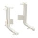 Gola System B+ Profile Conn.Int/Ext Crn Plastic Wht