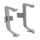 Gola System C+ Profile Conn.Int/Ext Crn Plastic Silver