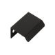 Curve Profile Handle Aluminium Matte Black 32mm Fixing Centres